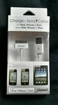Isound Brand Charge & Sync Cable For 30-PIN Apple Products Ft- White New. Fixed Price $8.95.