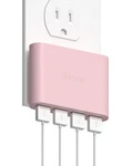 Ihome Slim 4-PORT Usb Wall Charger, Ac Pro Multiport Plug Adapter, Phone Chargin. Fixed Price $39.39.