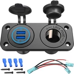 Qc 3.0 Usb Outlet 12V Boat Marine Waterproof Cigarette Lighter. Fixed Price $15.10.
