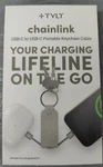 Tylt Chainlink Usb-c To Portable Keychain Cable Gray. Fixed Price $8.95.