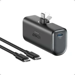Iphone 17 Portable Charger, Nano Power Bank With Built-in Usb Black. Fixed Price $38.61.