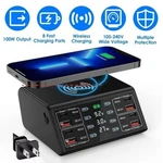 Multi 8 Ports Usb Adapter Desktop Wall Charger Smart Quick Charging Station 3.0. Fixed Price $30.95.