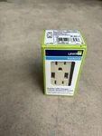 Leviton T5632-I Usb Charger Tamper Resistant Duplex Outlet Ivory. Fixed Price $12.00.