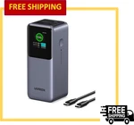 Ugreen Nexode 130W 20000MAH 3-PORT Power Bank W/ Tft Display For Laptop & Phone. Fixed Price $115.69.