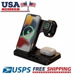 Mag-safe Charger Stand, 3 In 1 Wireless For Iphone Airpods & Iwatch Usa. Fixed Price $11.99.