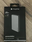 Power Bank Mophie Gray 24 Hour Quick Charge Battery - 6000 Mah. Fixed Price $16.19.