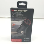 Monster Genuine Original Wireless Car Locator With Dual Usb Ports Charger New. Fixed Price $9.89.