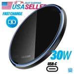 Wireless Charger 30W Pad Dock Fast For Iphone Samsung Universal. Fixed Price $11.98.