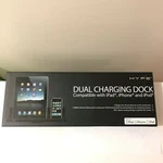 New Sealed Hype Slim Charging Dock For Ipad Iphone Ipod HY-891-DUAL-BLK. Fixed Price $10.96.