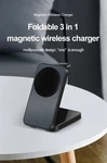 15W Magnetic 3-IN-1 Foldable Wireless Charging Station. Fixed Price $24.99.