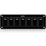 7 Gang Rocker Switch Panel Waterproof 12V-24V Aluminum Boat Marine. Fixed Price $40.46.