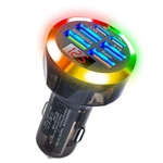 Super Fast Usb Car Phone Charger Adapter 6 In 1 With Voltage Display.... Fixed Price $45.47.