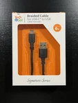 Tech And Go 6 Ft. Braided Cable For Usb-c To Usb-a 1319 TG3. Fixed Price $16.00.
