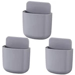 3 Pack Remote Control Wall Mount Holders Hole-free Phone Charging Orga.... Fixed Price $14.44.