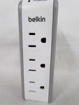 Belkin BST300BG 3-OUTLET Surgeplus Usb Swivel Protector Power Strip. Fixed Price $10.99.