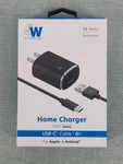 Just Wireless Home Charger W/ 6FT Usb-c Cable For Apple & Android New. Fixed Price $8.80.