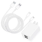 2X Type Cable Power Wire +dual Port Adapter Charger For Lg V30+ US998. Fixed Price $24.34.