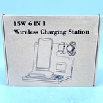Alltripal Bamboo 15W Wireless Charging Station Model SY-6929. Fixed Price $10.80.