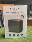 Nib Amegat Usb Charger 100W, Power Series A10010 4-PORT Fast Block. Fixed Price $39.99.