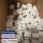 Bulk Lot 5V 2A Usb Port Wall Charger Fast Power Adapter Block For Iphone Android. Fixed Price $64.08.