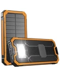 Tactech 10,000 Mah Usb-a/usb-c Solar Power Bank With Led Flashlight (ETTPB10). Fixed Price $39.99.