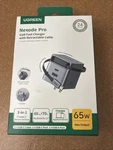 Ugreen Nexode 65W Usb-c Charger Compact For Apple/android Black Open New!. Fixed Price $28.45.