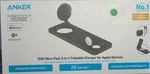 Anker Wireless Charging Station (qi 2.0, 15W, 3-IN-1 Black. Fixed Price $29.99.