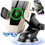 Wireless Car Charger Phone Holder 15W Fast Charging,dashboard, Windshield, Vent. Fixed Price $29.99.