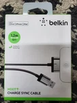 Belkin Mixit 30PIN 4FT Charge/sync Cable For Iphone/ipod/ipad - New. Fixed Price $10.60.