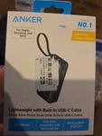 Anker Power Bank, Iq 3.0 Portable Charger With Pd 30W Max Output. Fixed Price $35.00.