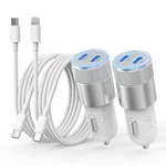 Car Charger Fast CHARGING-60W Dual Usb-c Power Cigarette Lighter. Fixed Price $26.17.