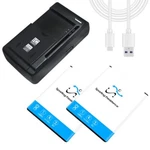 High Quality 2X 3100MAH Battery Charger Usb Cable For Nokia C2 Tava TA-1226 Usa. Fixed Price $52.27.