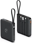 Vrurc Portable Charger With Built-in Cable, 10000MAH 22.5W Fast Charging Usb. Fixed Price $43.22.