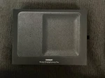 Courant CATCH:3 Qi Wireless Charging Accessory Tray - Black Leather. Fixed Price $75.00.