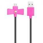 Kate Spade New York Bow Micro Usb Cable 3.3 Ft Charge & Sync Pink Black. Fixed Price $8.05.