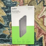 Belkin Boostcharge Power Bank 10K BPB011BTBK Gray Usb-c Usb-a Led Fast. Fixed Price $13.00.