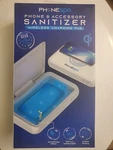 Tzumi Phonespa Sanitizer, Uv-c With Wireless Charging Pad New. Fixed Price $25.00.
