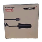 Verizon 12W Fast Car Charger With 9FT Cable For Apple Iphone 13 14 Open Box. Fixed Price $9.99.