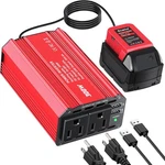 Power Inverter Compatible With Milwaukee 18V Battery,ecarke 300W Portable Outdoo. Fixed Price $49.86.
