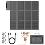 Mhpowos 40W 80W 120W Portable Solar Panel Charger For Anker Solix Power Station. Fixed Price $119.99.