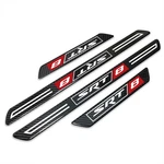 Dodge SRT-8 Black Carbon Fiber Universal Door Sill Protector Kick Plates. Fixed Price $55.99.
