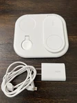 Belkin Boostcharge 3-IN-1 QI2 15W Magnetic Foldable Charger Magsafe White Used. Fixed Price $32.12.