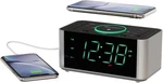 Emerson Smartset Dual Alarm Clock Radio With Usb ER100202, Silver. Fixed Price $65.12.