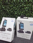 Ihome Poly Charge 4-PORT Usb Hub W/ Contact Power Bank IH-CT522B New. Fixed Price $22.50.
