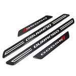 Dodge Durango Black Carbon Fiber Universal Door Sill Protector Kick Plates. Fixed Price $55.99.