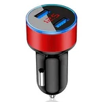 Dual Usb Car Charger Cigarette Lighter Socket Power Outlet Digital Led Voltmeter. Fixed Price $13.35.