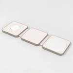 QI2 Wireless 3-IN-1 Folding Charging Pad Stone White Heyday. Fixed Price $10.95.