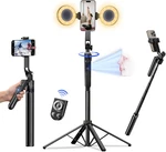 Auto Face Tracking Tripod For Iphone With Light, No App Needed 70.9" Camer. Fixed Price $65.99.