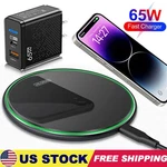 65W Wireless Fast Charger Charging Pad For Motorola Razr 50 40 Power (2025). Fixed Price $18.99.