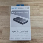 Anker 537 Bank (powercore 24K For Laptop). Fixed Price $55.00.